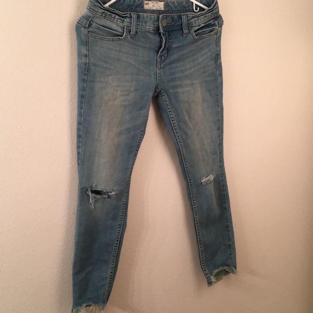 Free People size 26 skinny jeans